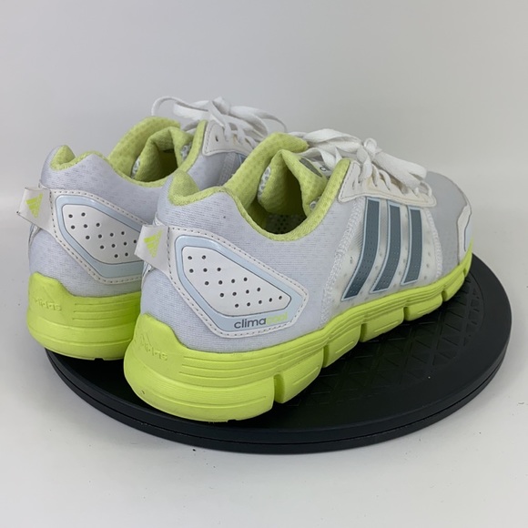 Adidas Climacool Aerate 3 White/Neon Running Shoes G98528 Women's Size 12 - Picture 5 of 13